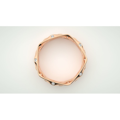 Кольцо Eternity band с бриллиантами 3388978