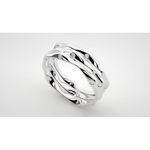 Кольцо Eternity band с бриллиантами 3388978
