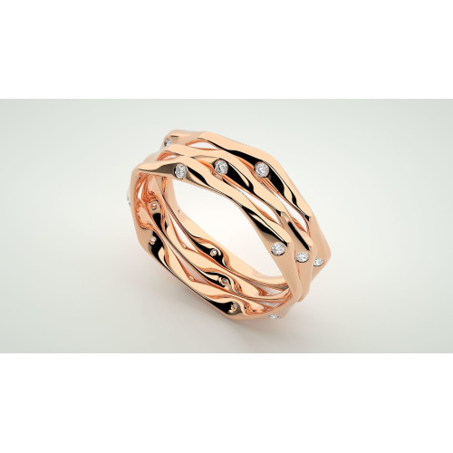 Кольцо Eternity band с бриллиантами 3388978