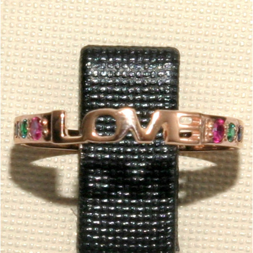 Маленькое золотое колечко LOVE 2582