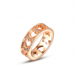 Авторское золотое кольцо Forever ring 410071